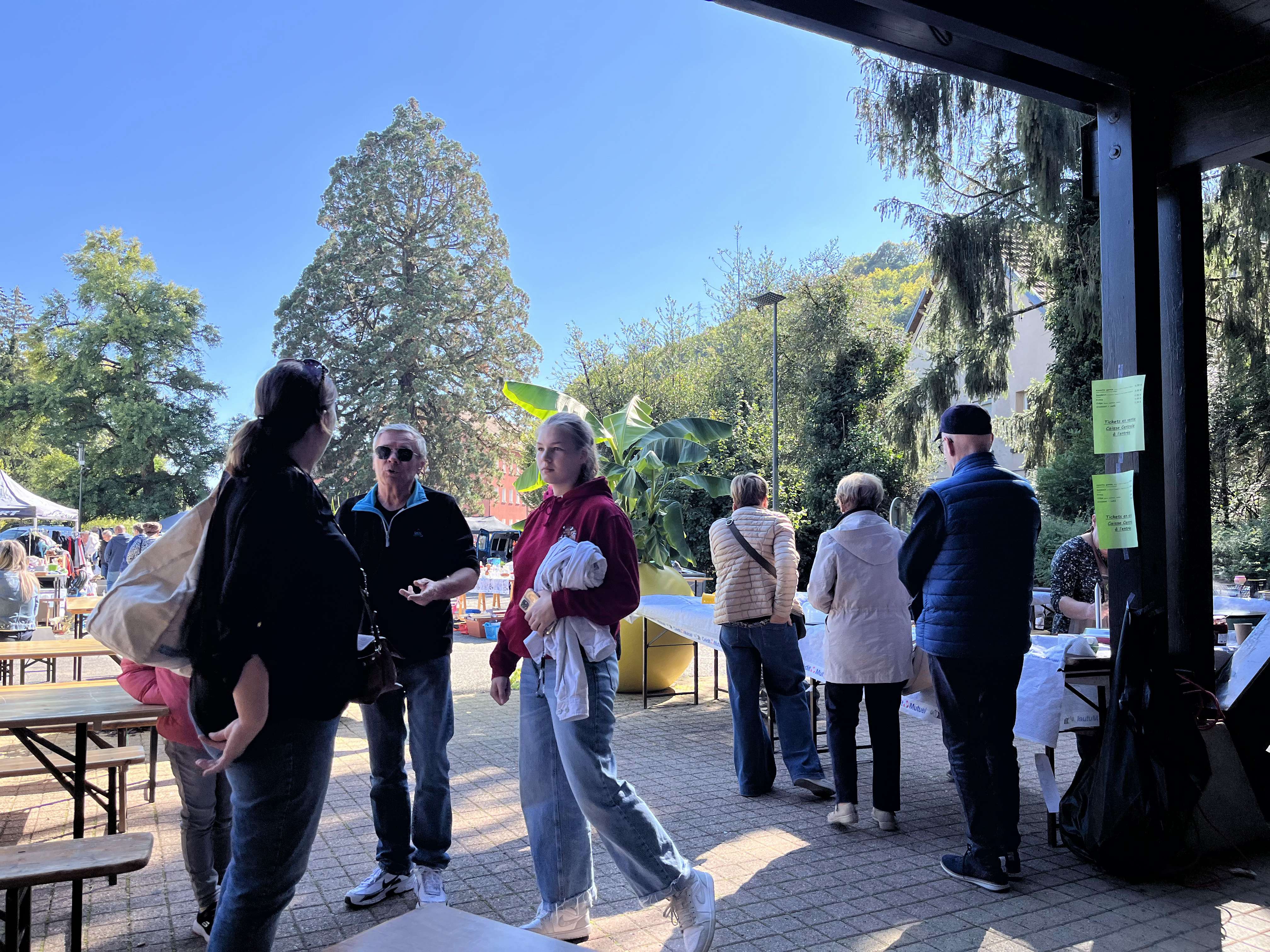 photo du vide grenier