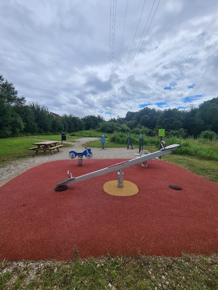 Air de jeux du plateau sportif